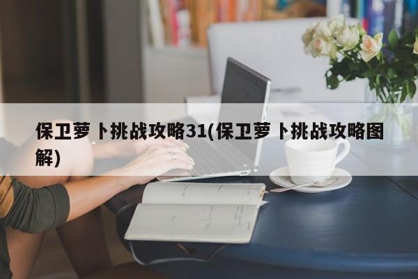 保卫萝卜挑战攻略31(保卫萝卜挑战攻略图解)