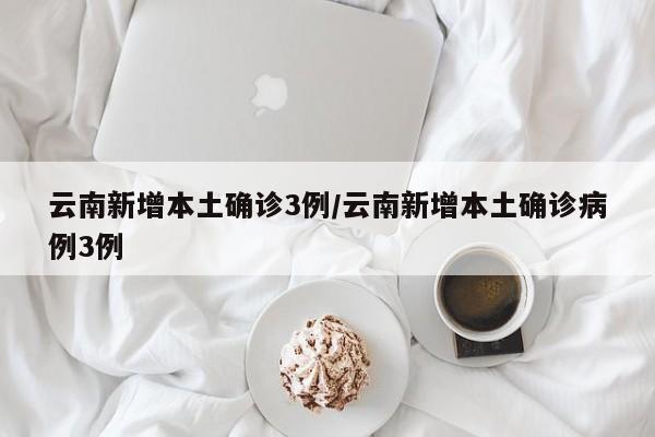云南新增本土确诊3例/云南新增本土确诊病例3例